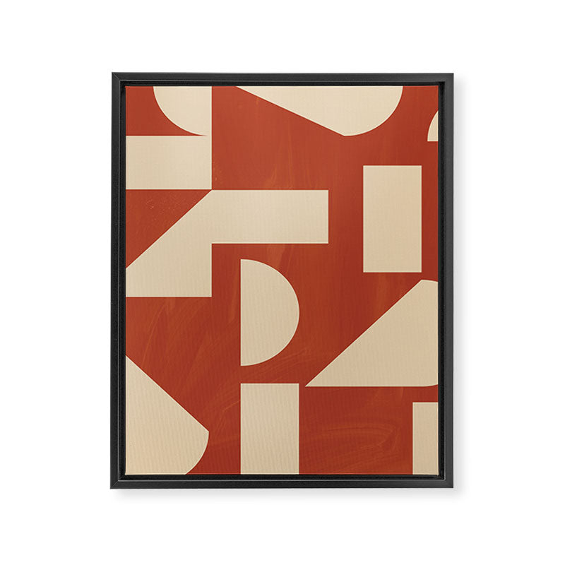 Minimalist 131 Framed Canvas Print Gallery Image 6
