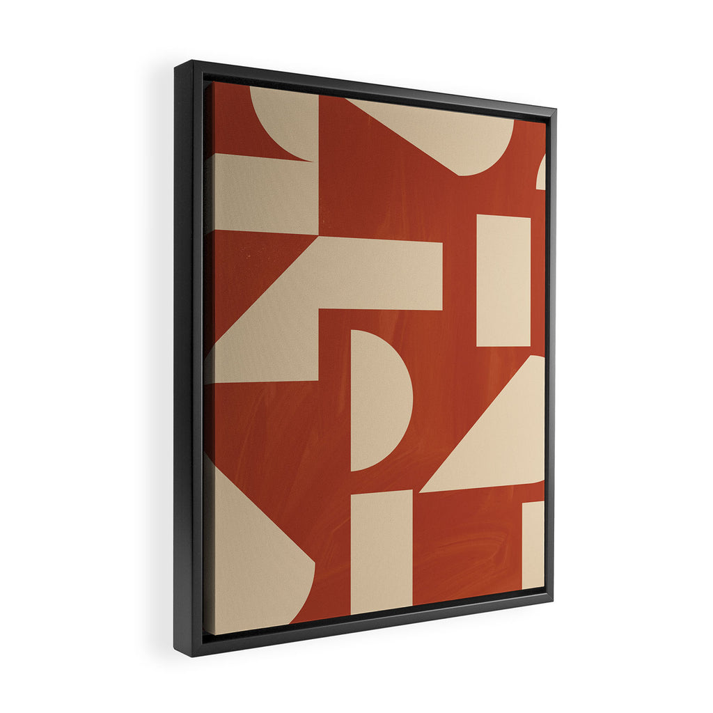 Minimalist 131 Framed Canvas Print Gallery Image 2