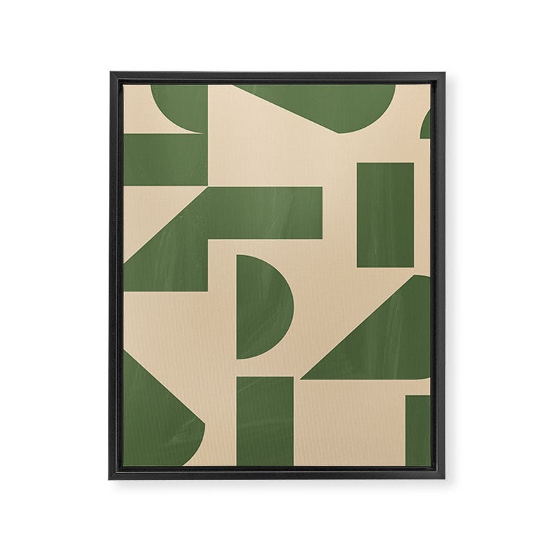 Minimalist 136 Framed Canvas Print Gallery Image 6