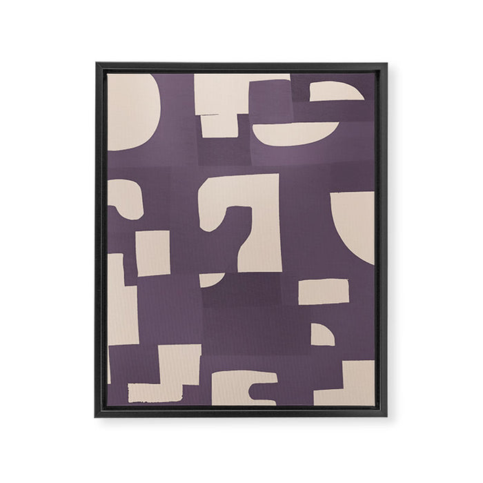 Minimalist 137 Framed Canvas Print Gallery Image 1
