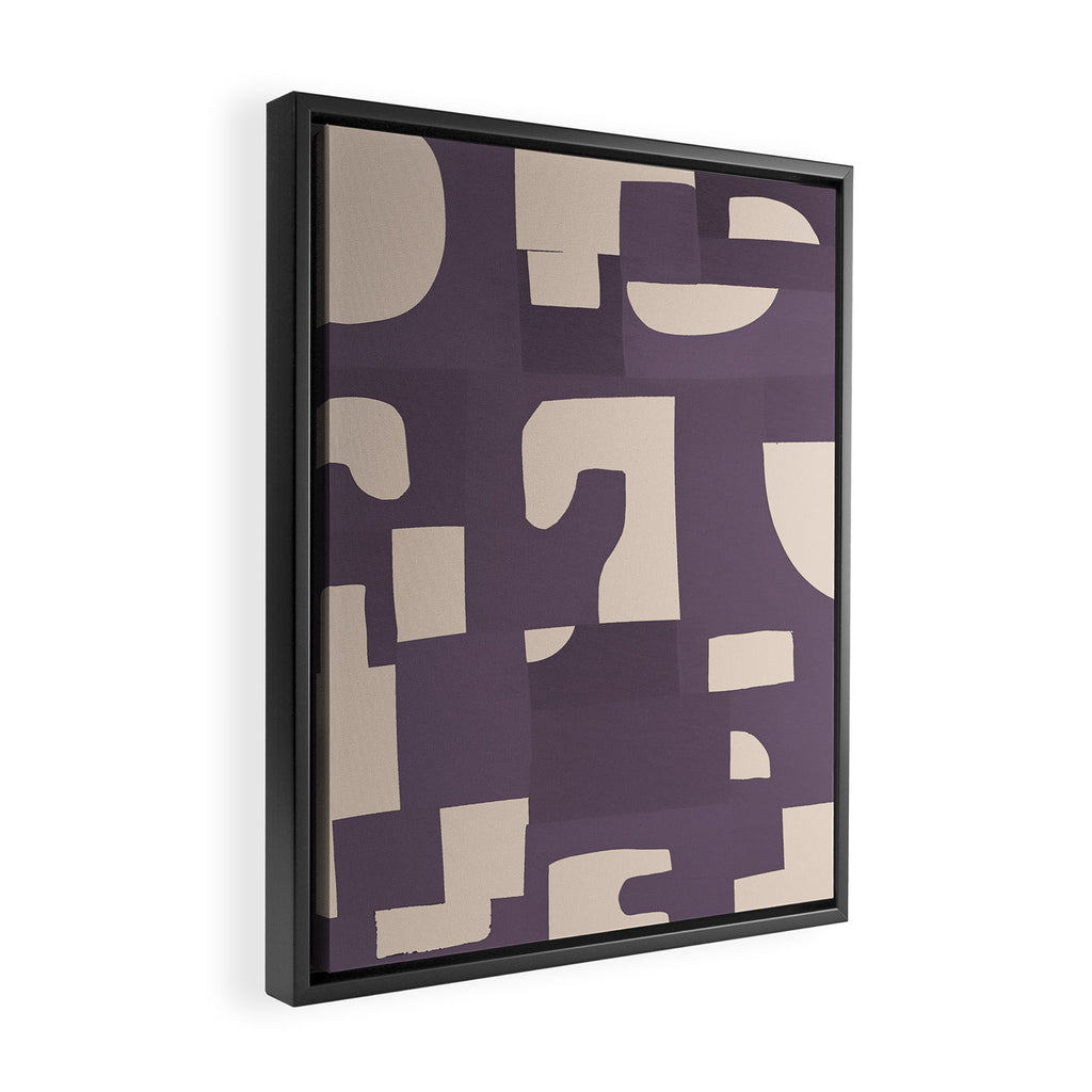 Minimalist 137 Framed Canvas Print Gallery Image 2