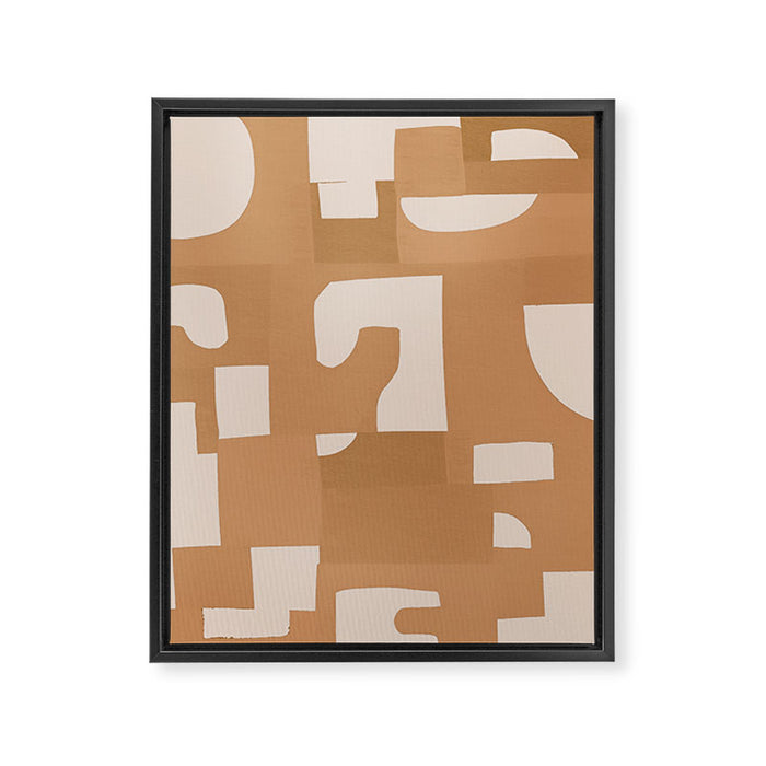 Minimalist 138 Framed Canvas Print Gallery Image 1