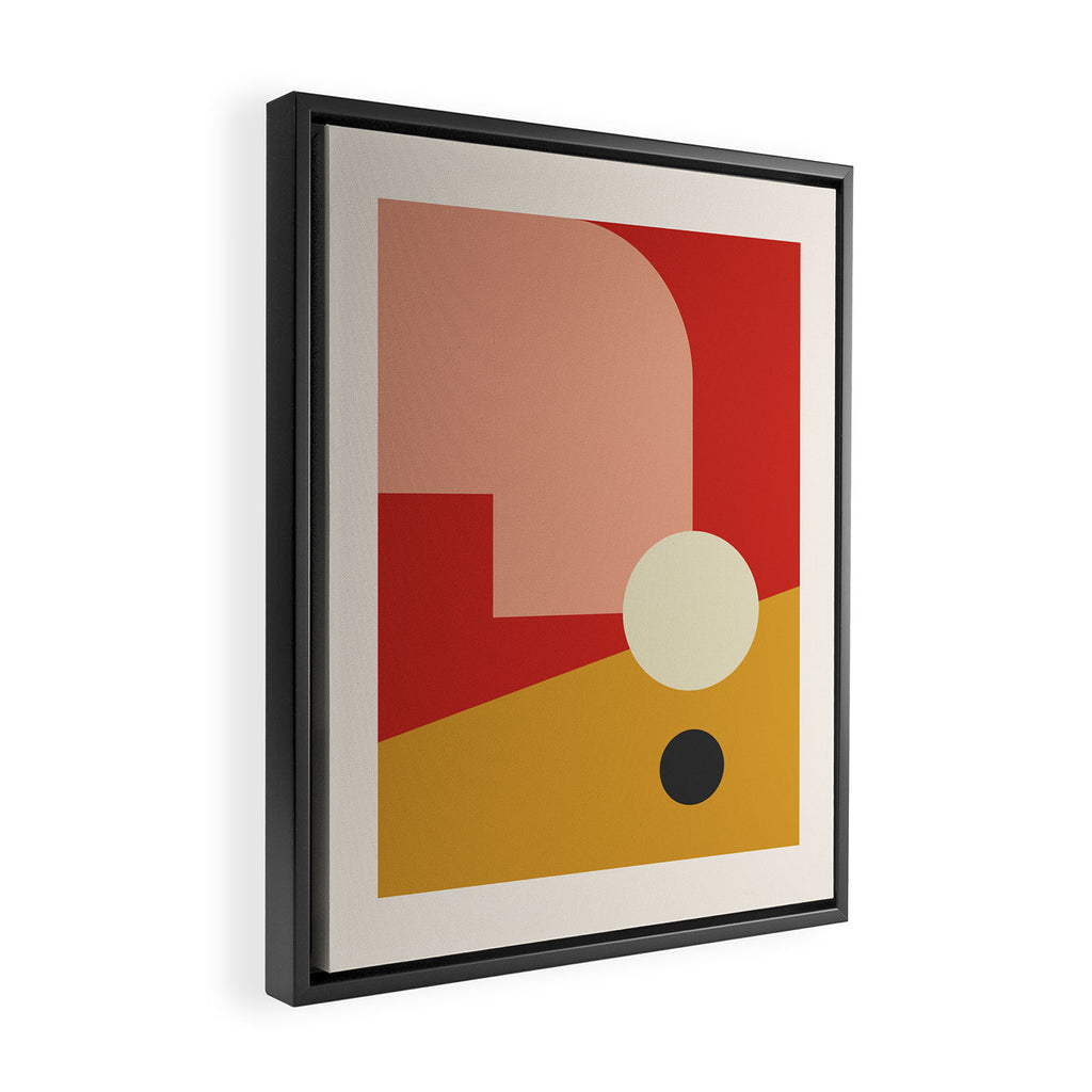 Minimalist #14 Framed Canvas Print Gallery Image 2