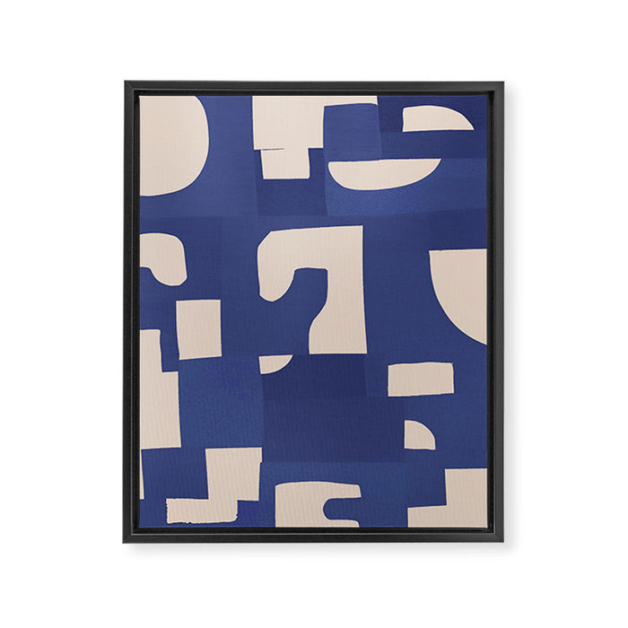 Minimalist 140 Framed Canvas Print Gallery Image 1