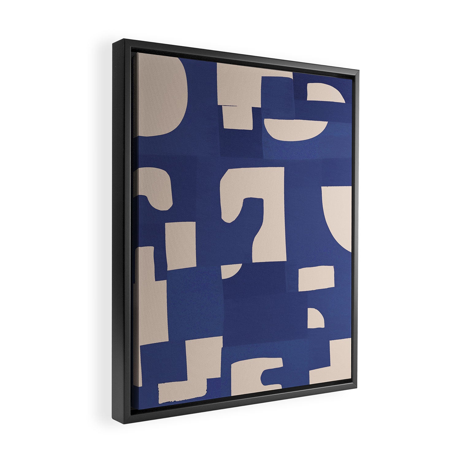Minimalist 140 Framed Canvas Print Gallery Image 2