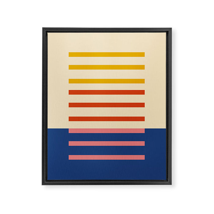 Minimalist #18 Framed Canvas Print Gallery Image 1