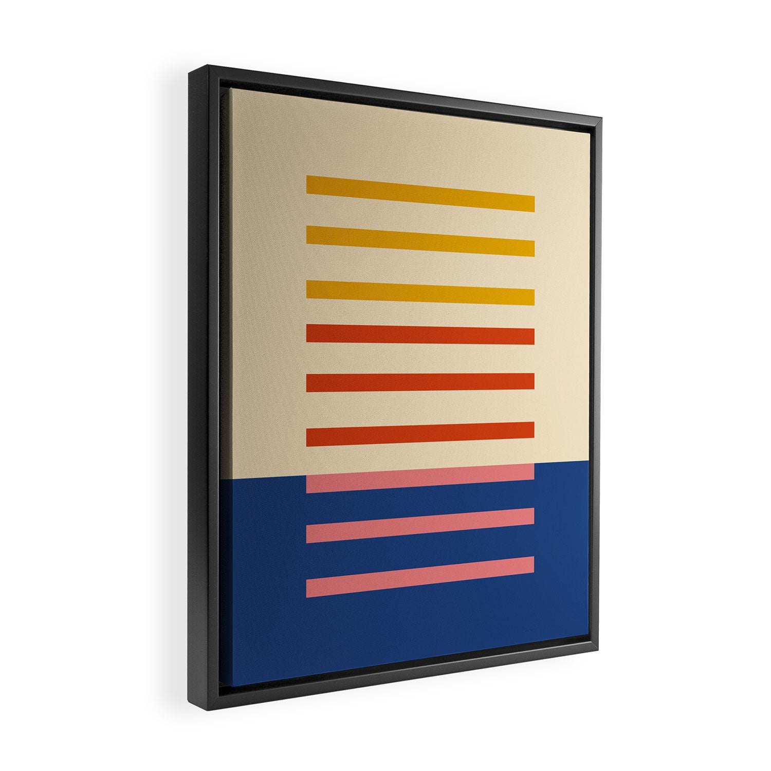 Minimalist #18 Framed Canvas Print Gallery Image 2