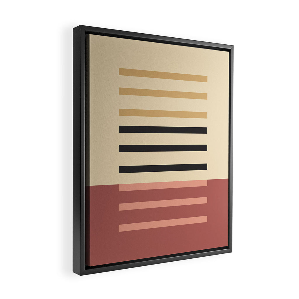 Minimalist #22 Framed Canvas Print Gallery Image 2