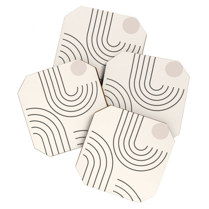 Minimalist #4 Coaster Gallery Image 1
