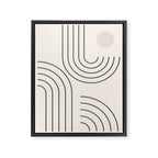 Minimalist #4 Framed Canvas Print Gallery Image 6