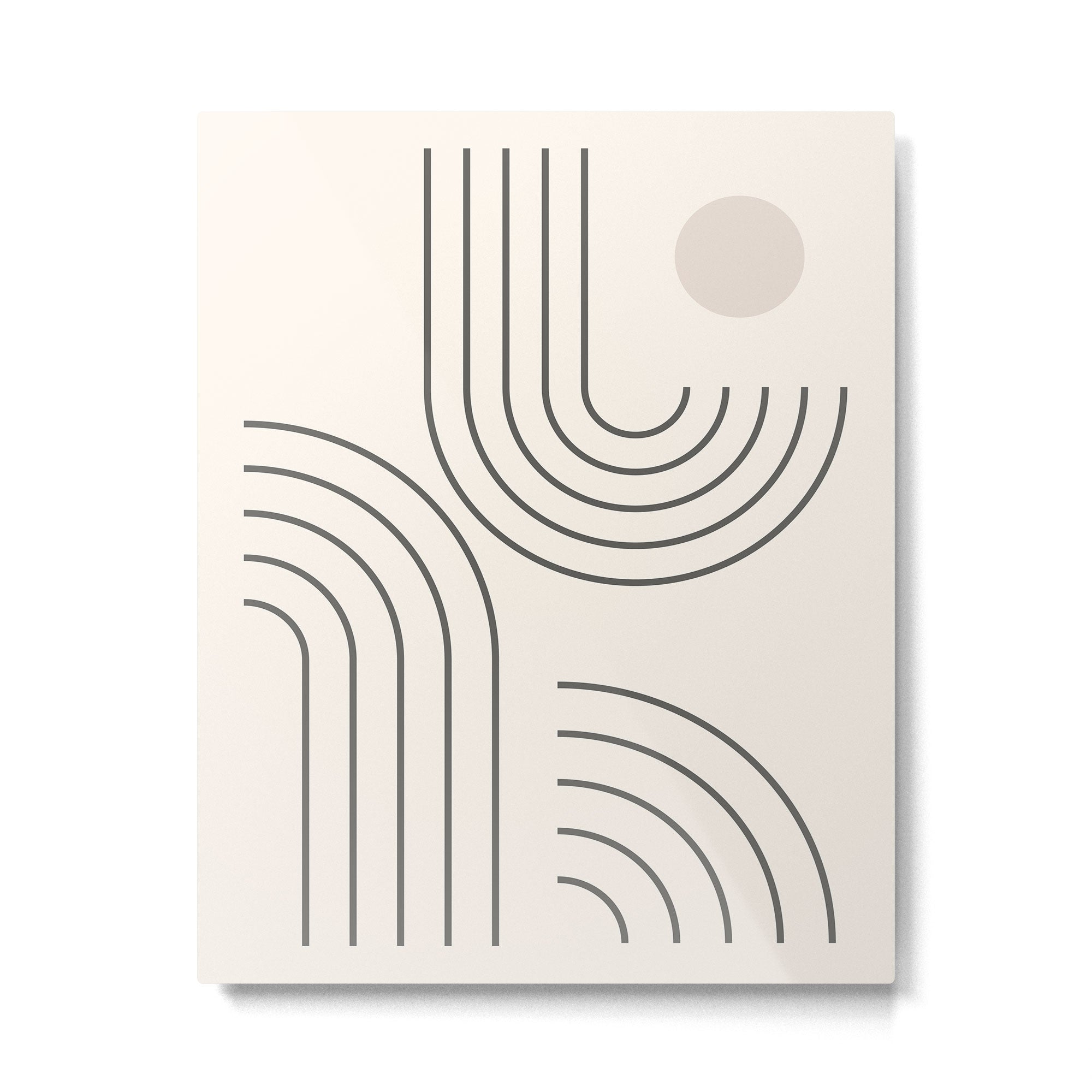 Minimalist #4 Metal Print Gallery Image 4