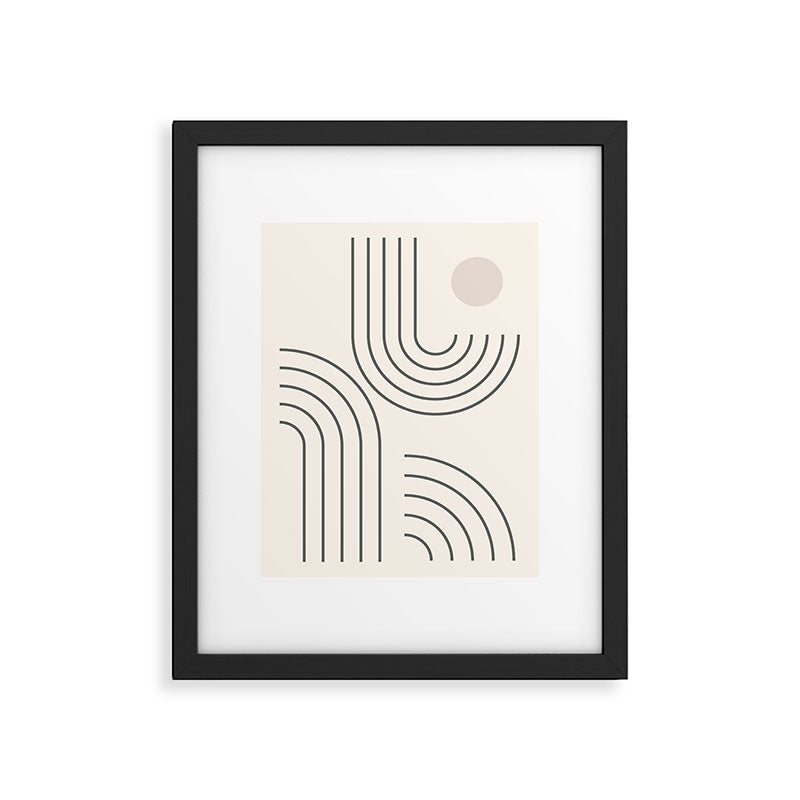 Minimalist #4 Framed Art Print Gallery Image 5