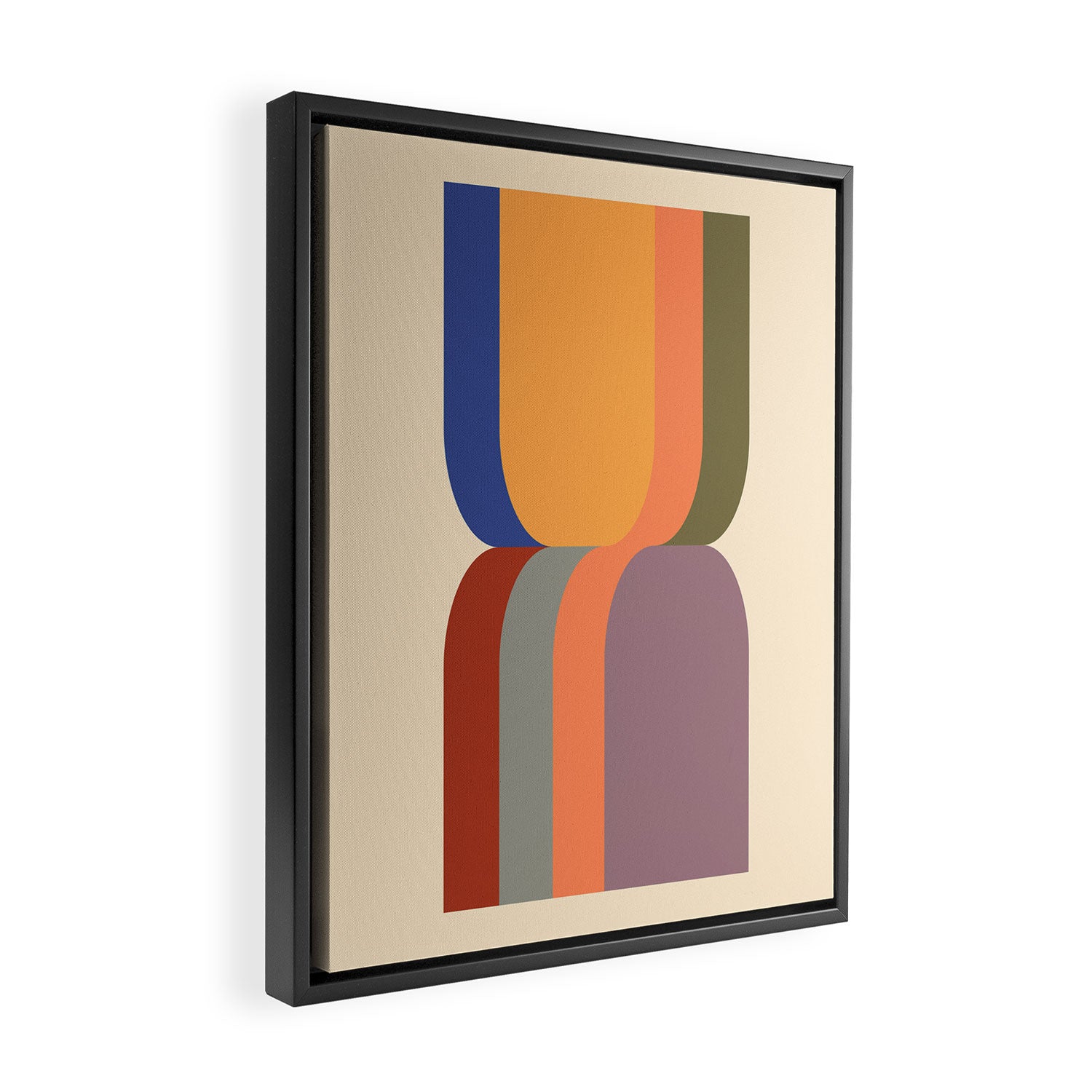 Minimalist 64 Framed Canvas Print Gallery Image 2