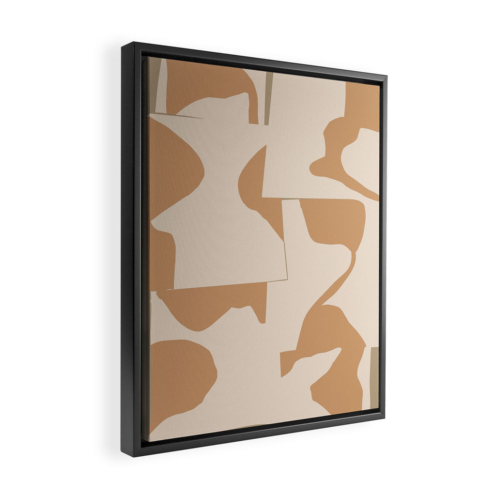 Minimalist 75 Framed Canvas Print Gallery Image 2