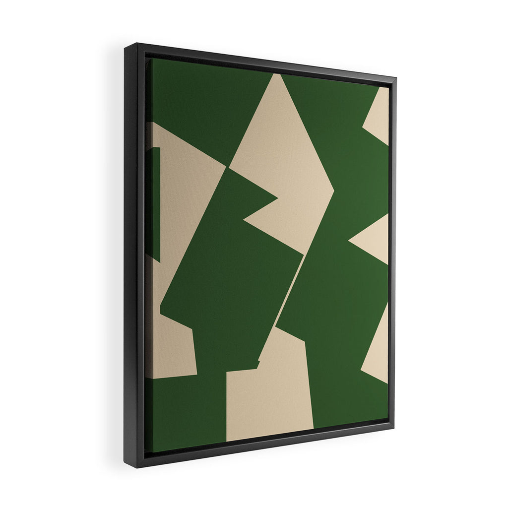 Minimalist 90 Framed Canvas Print Gallery Image 2