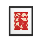 Minimalist Rabbit 4 Framed Art Print Gallery Image 5