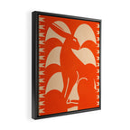 Minimalist Rabbit 7 Framed Canvas Print Gallery Image 2