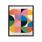 Modern Abstraction 10 Framed Canvas Print Gallery Image 8