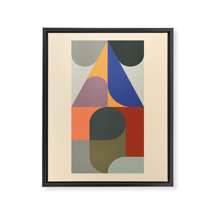 Modern Abstraction 14 Framed Canvas Print Gallery Image 1