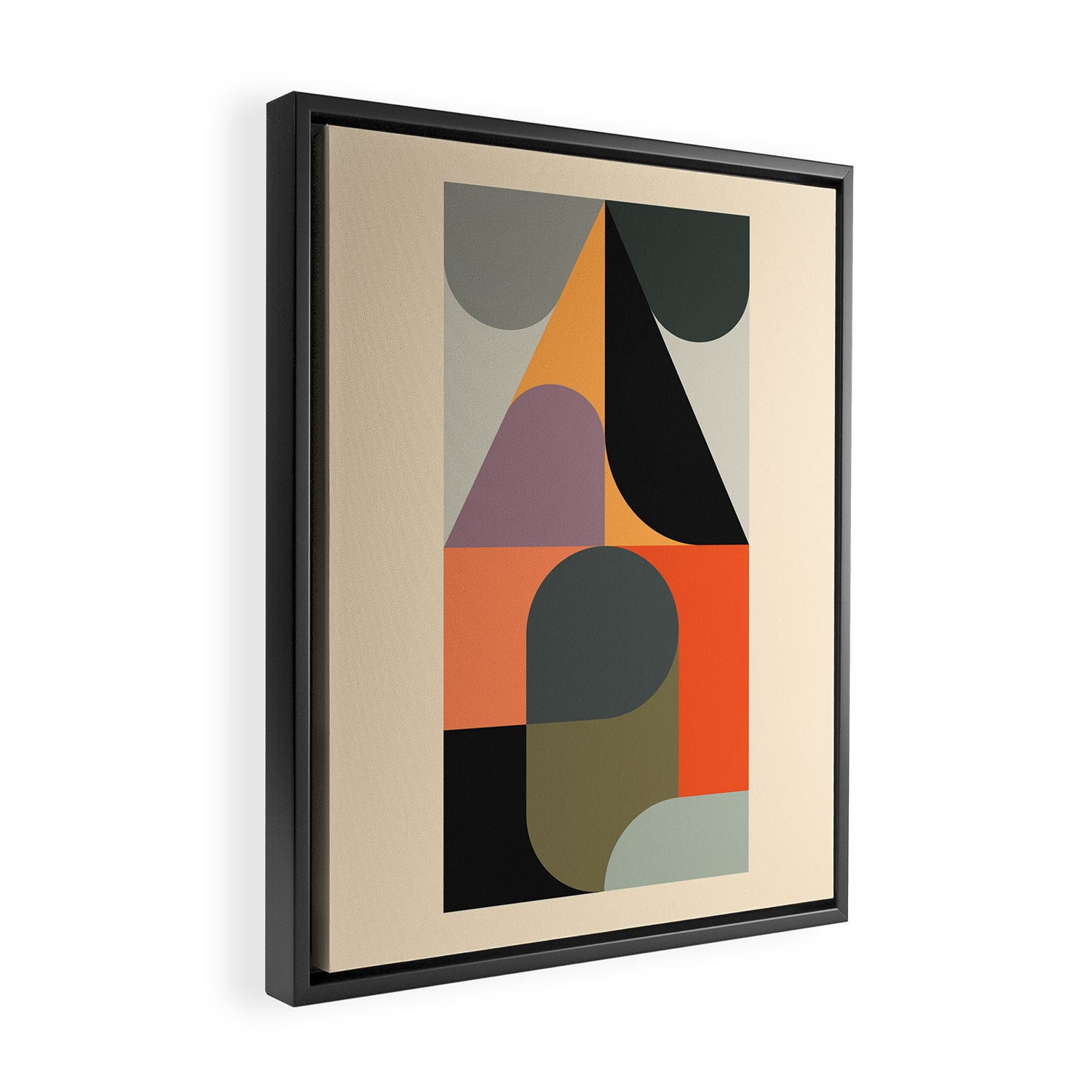 Modern Abstraction 15 Framed Canvas Print Gallery Image 2