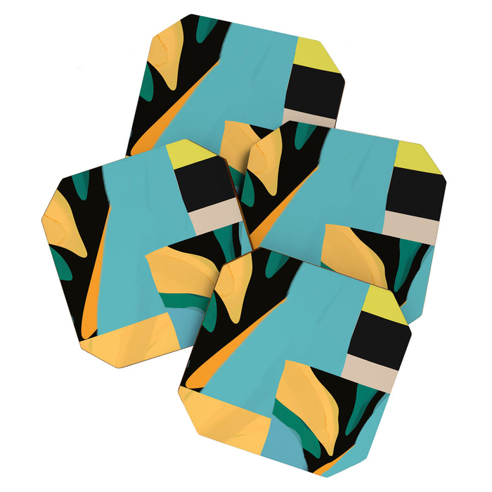 Modern Abstraction 2 Coaster Gallery Image 1