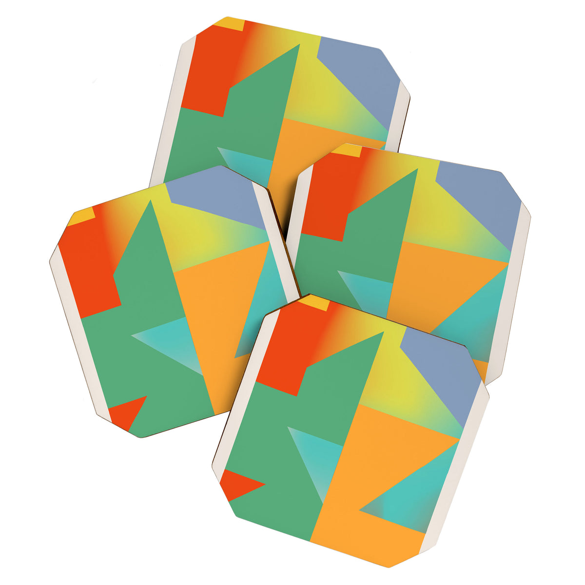Modern Abstraction 3 Coaster Gallery Image 1
