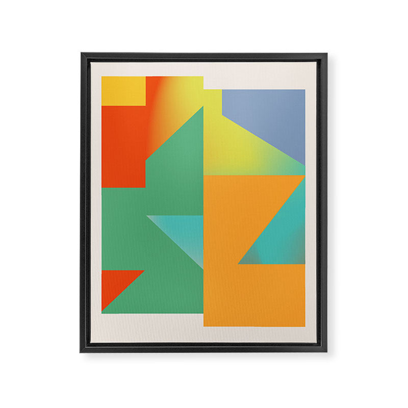 Modern Abstraction 3 Framed Canvas Print Gallery Image 8