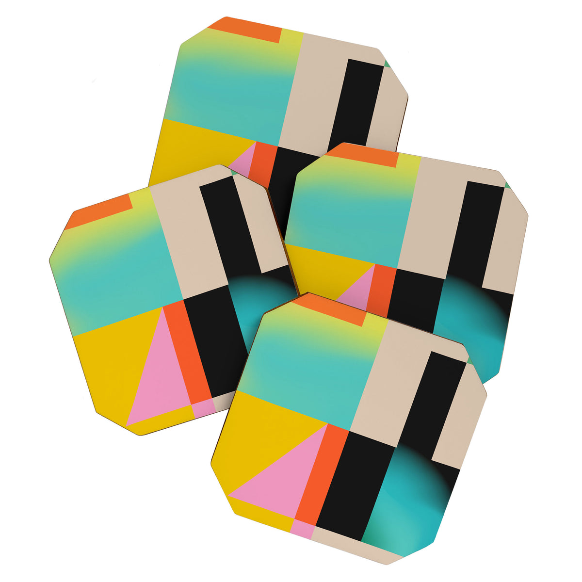 Modern Abstraction 4 Coaster Gallery Image 1