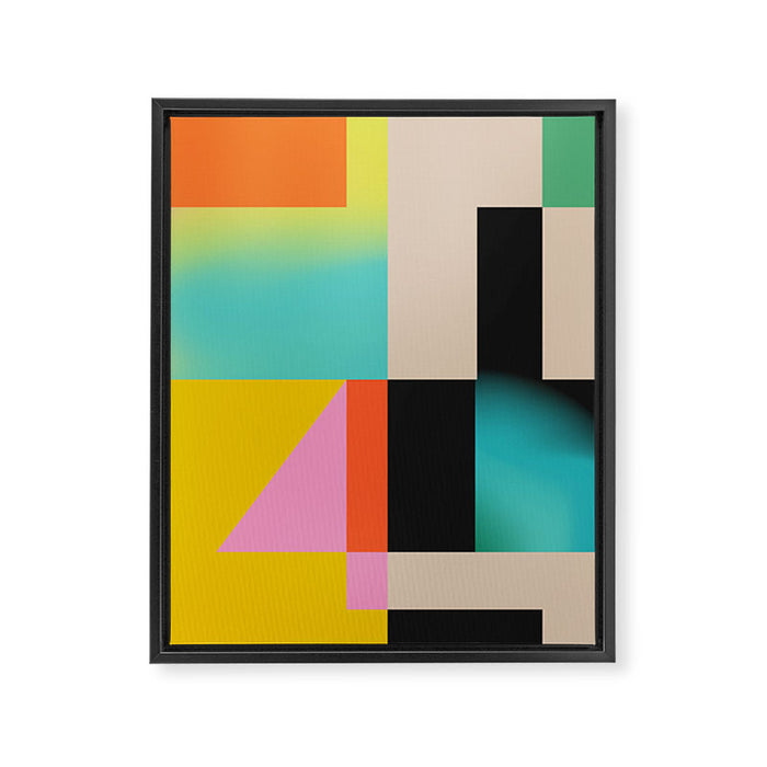 Modern Abstraction 4 Framed Canvas Print Gallery Image 1
