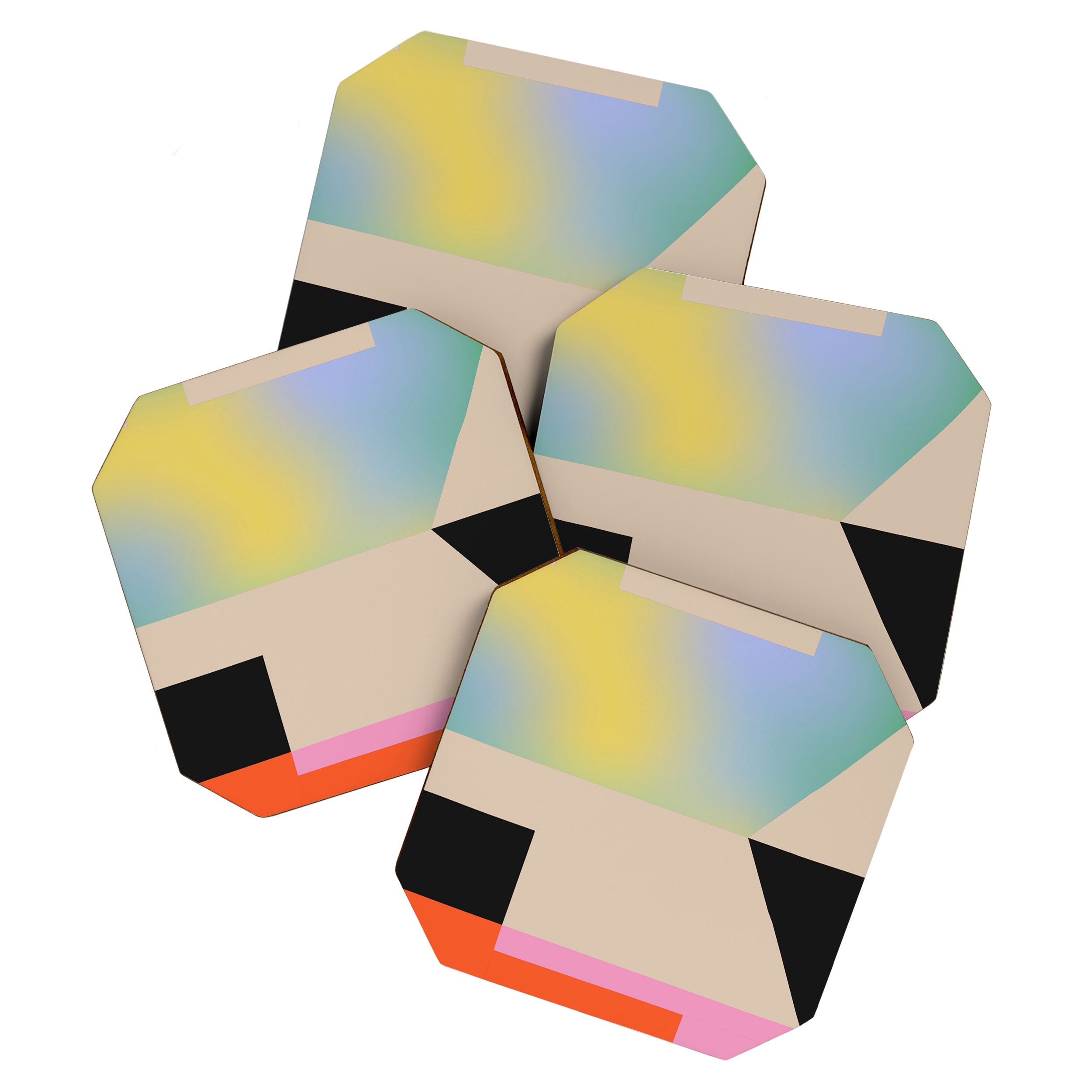Modern Abstraction 5 Coaster Gallery Image 1