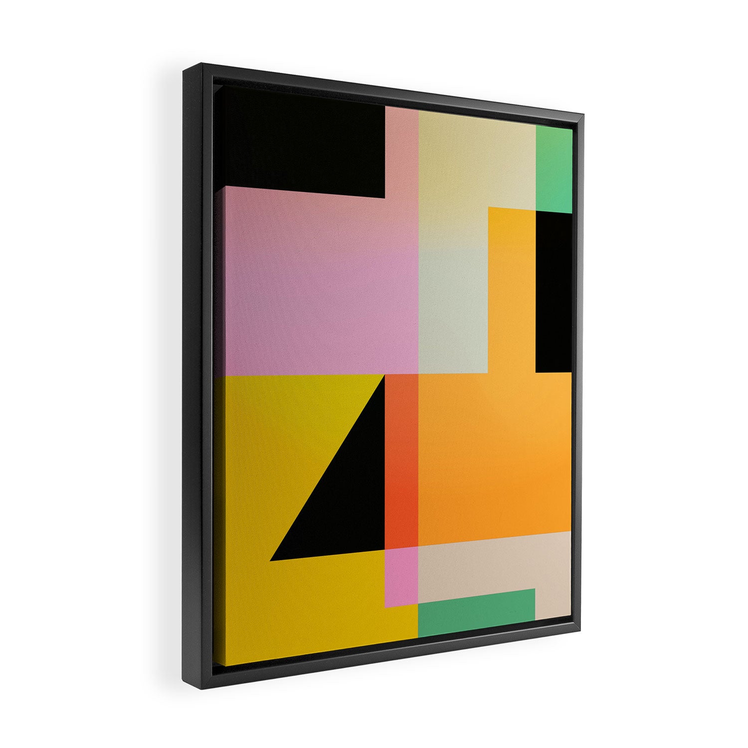 Modern Abstraction 6 Framed Canvas Print Gallery Image 2