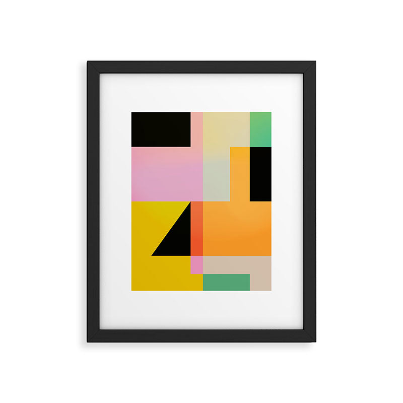 Modern Abstraction 6 Framed Art Print Gallery Image 5