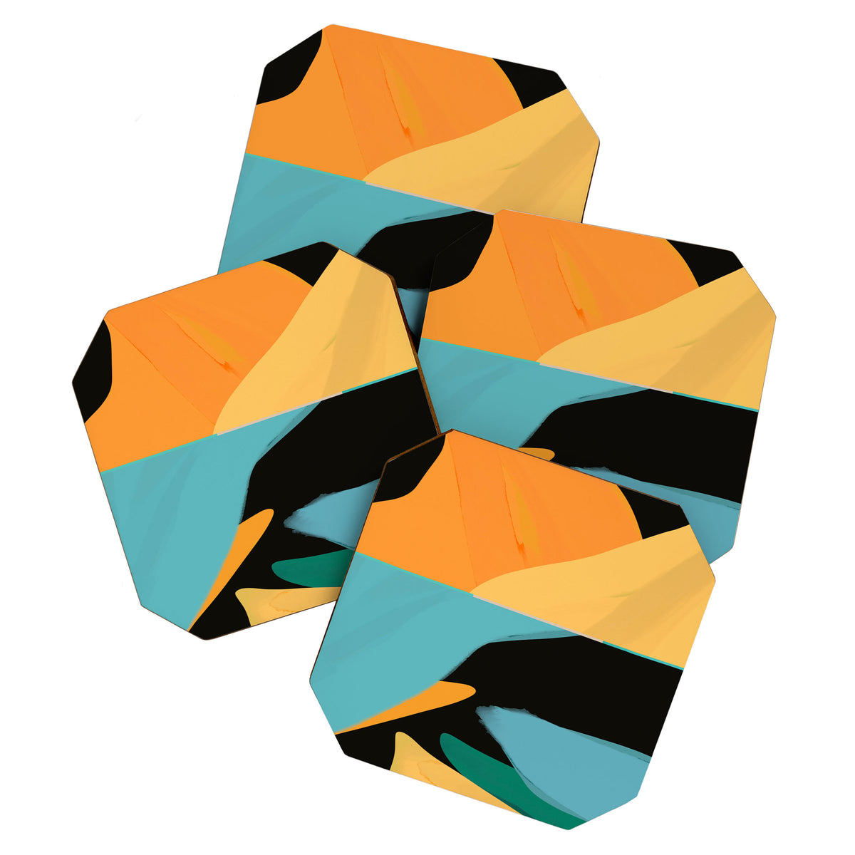 Modern Abstraction 7 Coaster Gallery Image 1