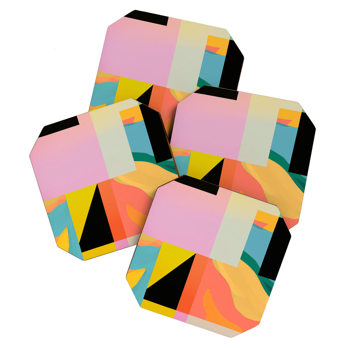 Modern Abstraction 9 Coaster Gallery Image 1