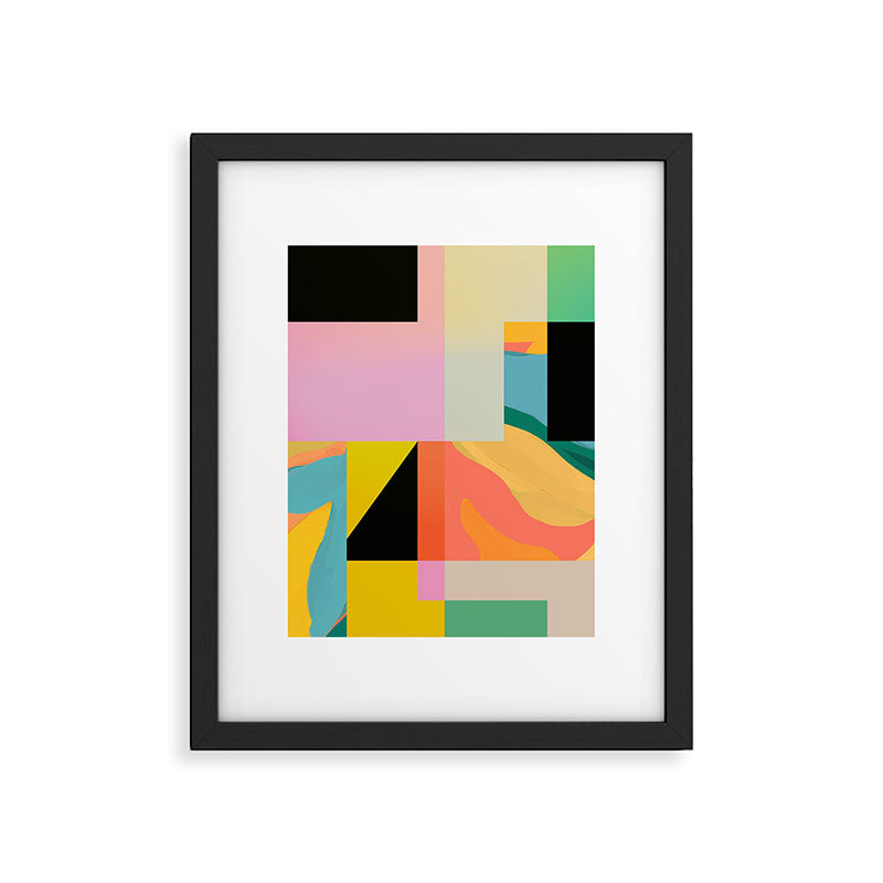 Modern Abstraction 9 Framed Art Print Gallery Image 5