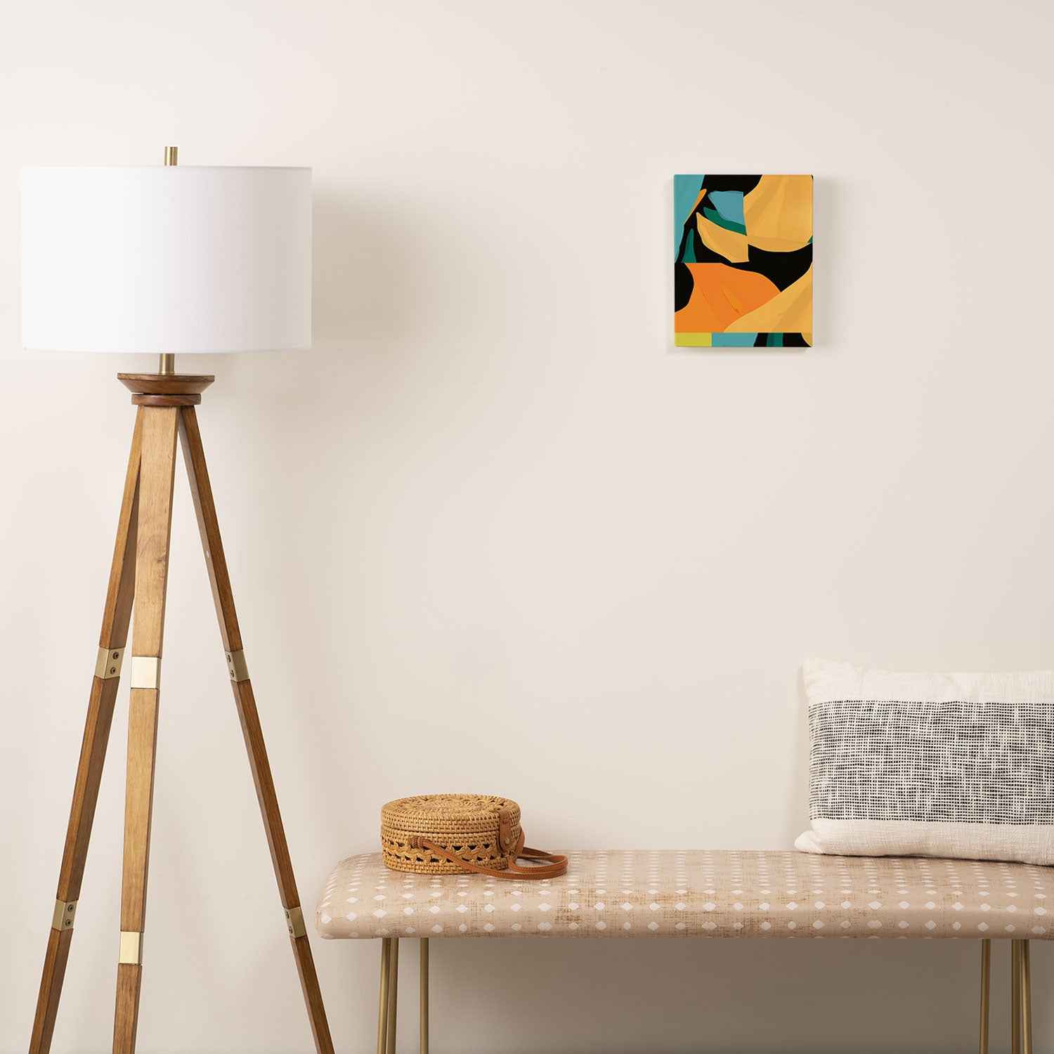 Modern Abstraction Canvas Print Gallery Image 2