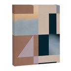 Modern Abstraction  Mocha Mousse Canvas Print Gallery Image 6