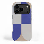 Modern geometric shapes 16 iPhone Case Gallery Image 1