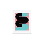 Modern geometric shapes 17 Art Print Gallery Image 1