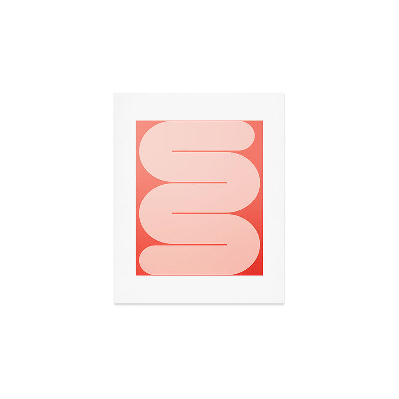 Modern geometric shapes 27 Art Print Gallery Image 1