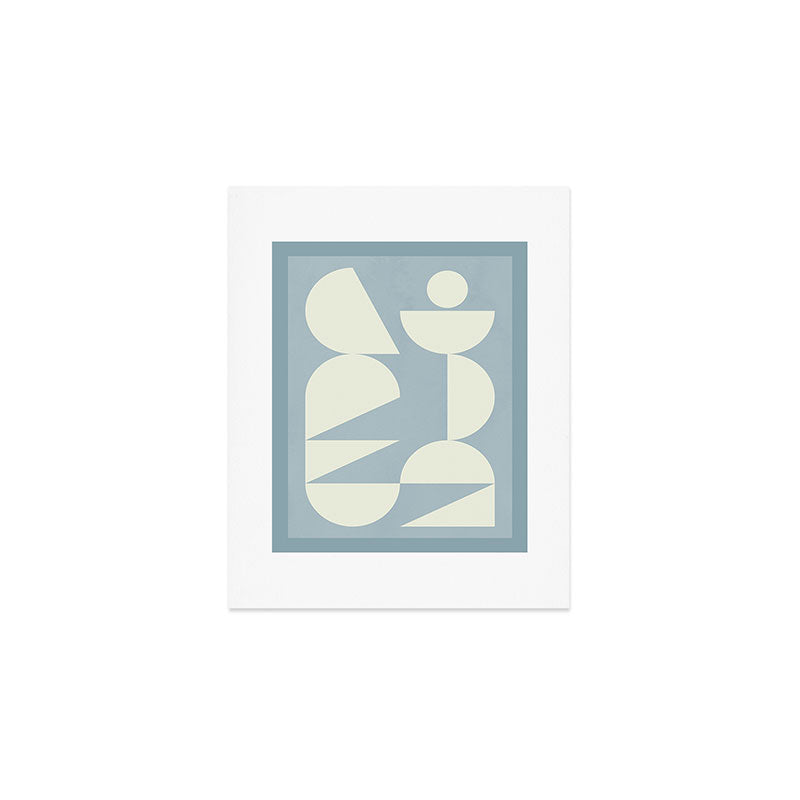 Modern geometric shapes 32 Art Print Gallery Image 1