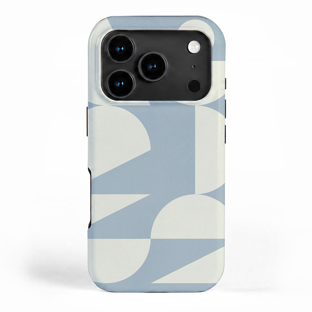 Modern geometric shapes 32 iPhone Case Gallery Image 1