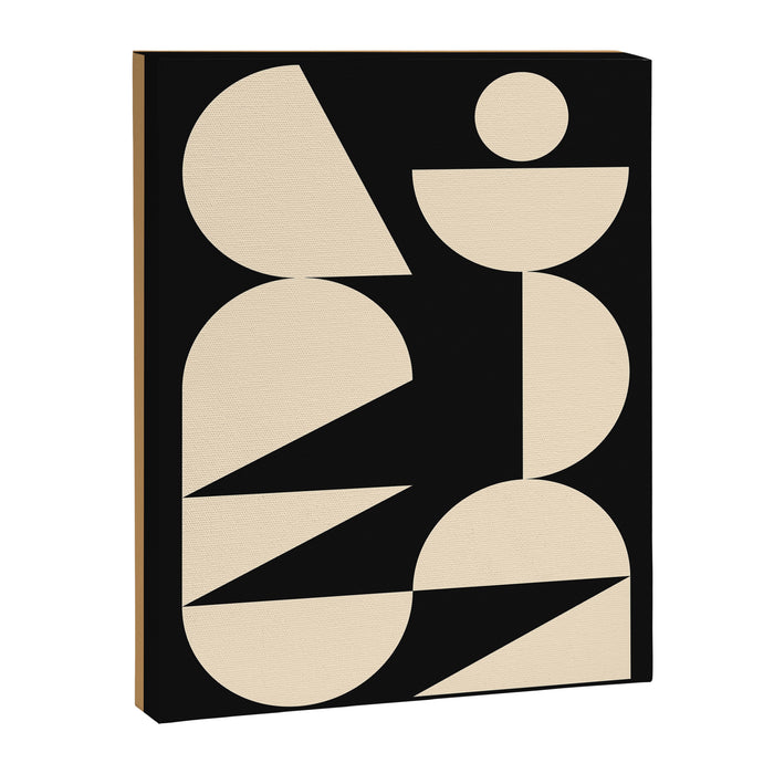 Modern geometric shapes 45 Canvas Print Gallery Image 1