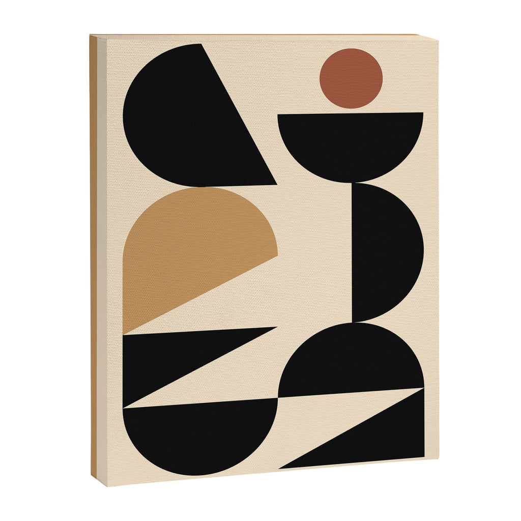 Modern geometric shapes 46 Canvas Print Gallery Image 6