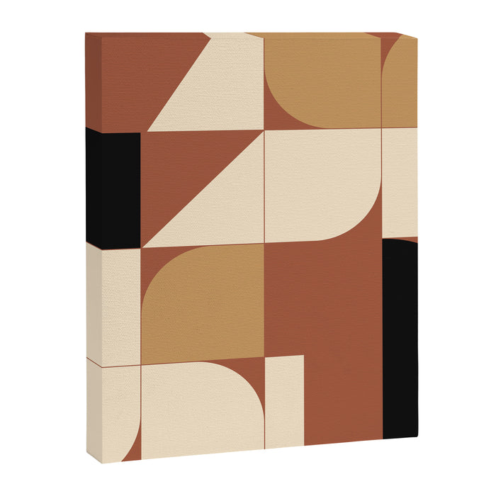 Modern geometric shapes 49 Canvas Print Gallery Image 1