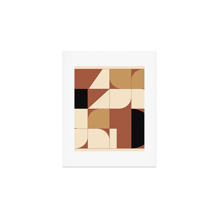 Modern geometric shapes 49 Art Print Gallery Image 1