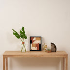Modern geometric shapes 49 Framed Canvas Print Gallery Image 4