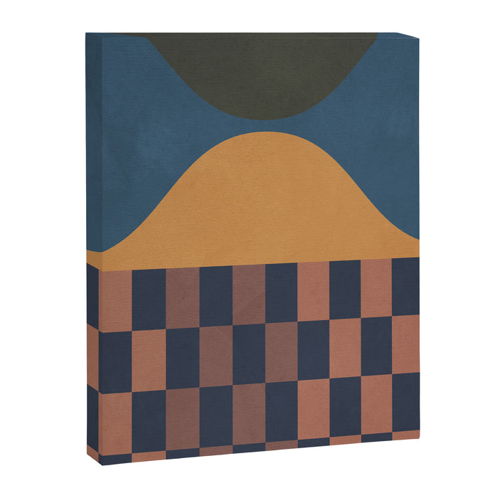 Modern geometric shapes 51 Canvas Print Gallery Image 1