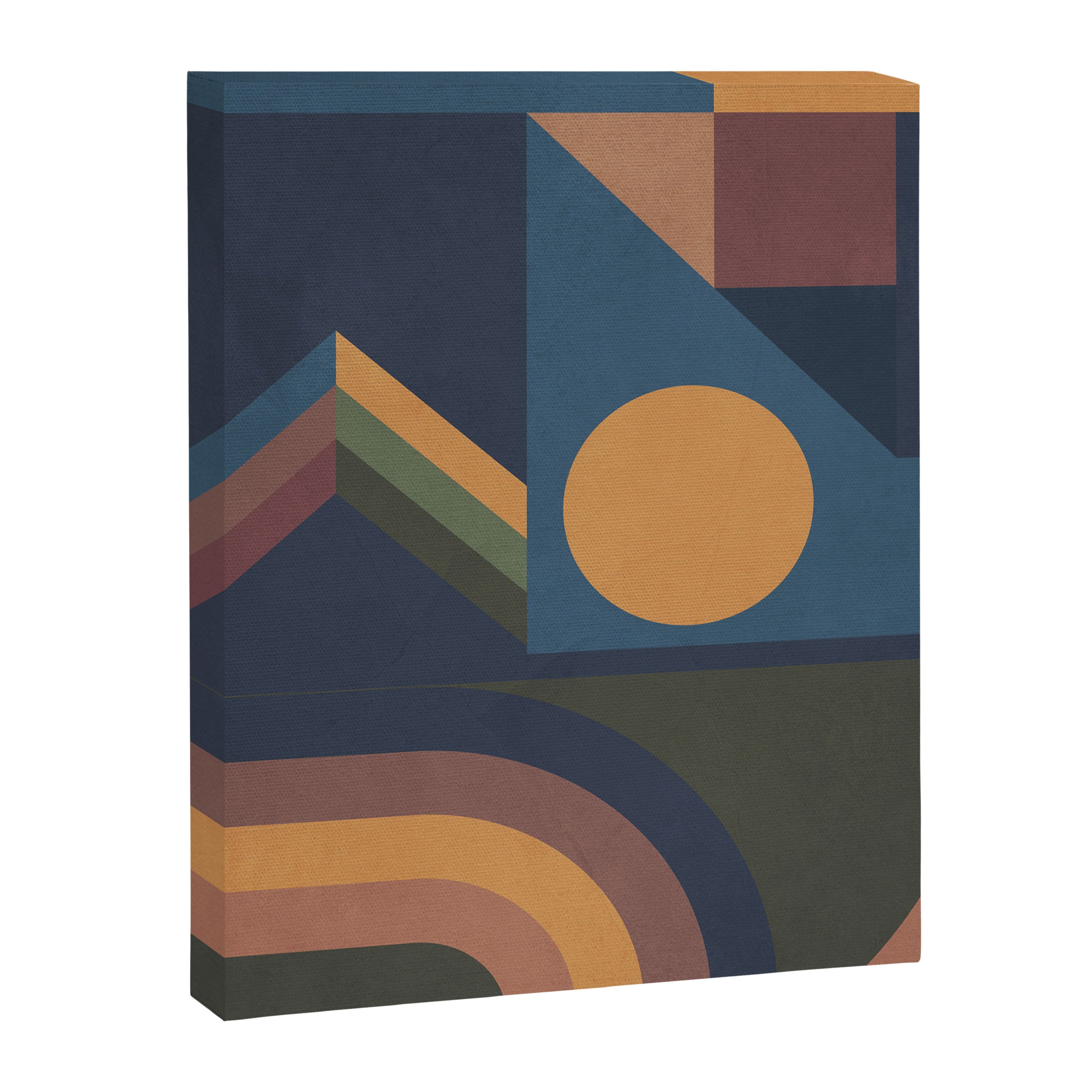 Modern geometric shapes 52 Canvas Print Gallery Image 6