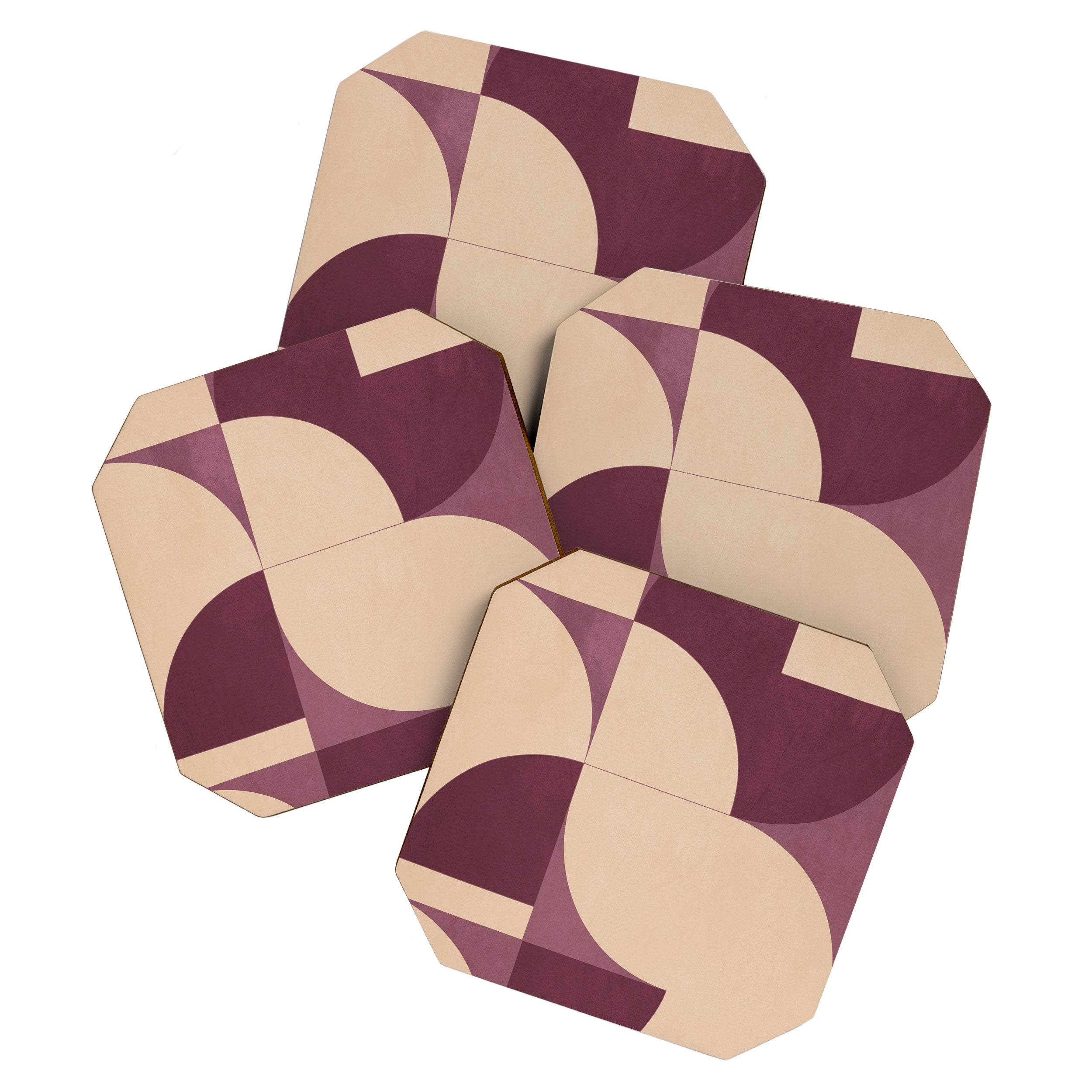 Modern geometric shapes 53 Coaster Gallery Image 1